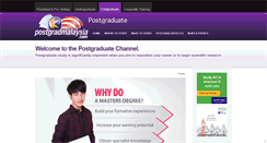 Desktop Screenshot of postgrad.studymalaysia.com